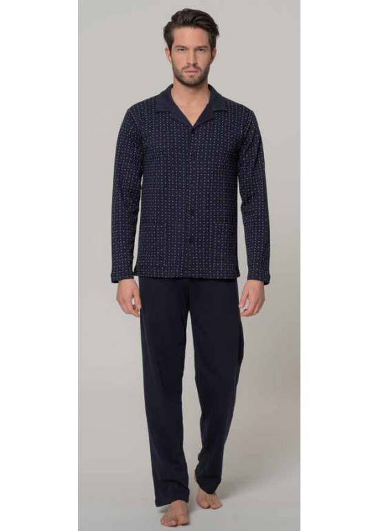 Alpina Pigiama Uomo Cardigan DARIO